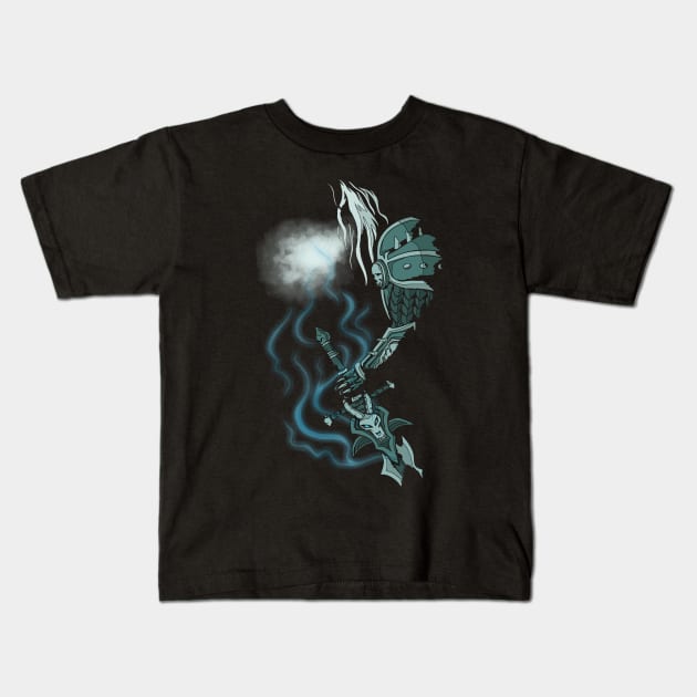 Death Knight Kids T-Shirt by bobygates